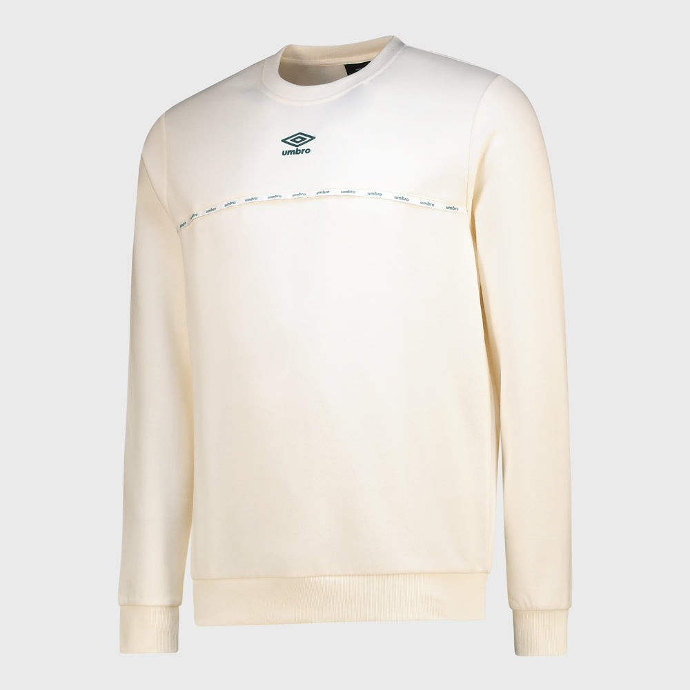 UMBRO MENS Driven Crew Top BEIGE