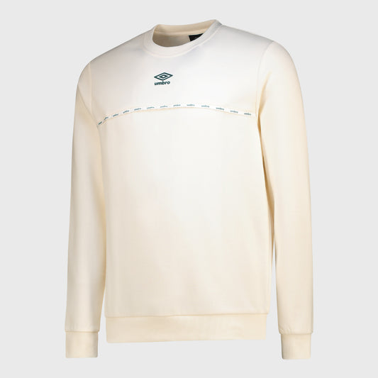 UMBRO MENS Driven Crew Top BEIGE
