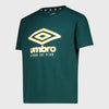 Umbro Short Sleeve Regular Crew Tee Green