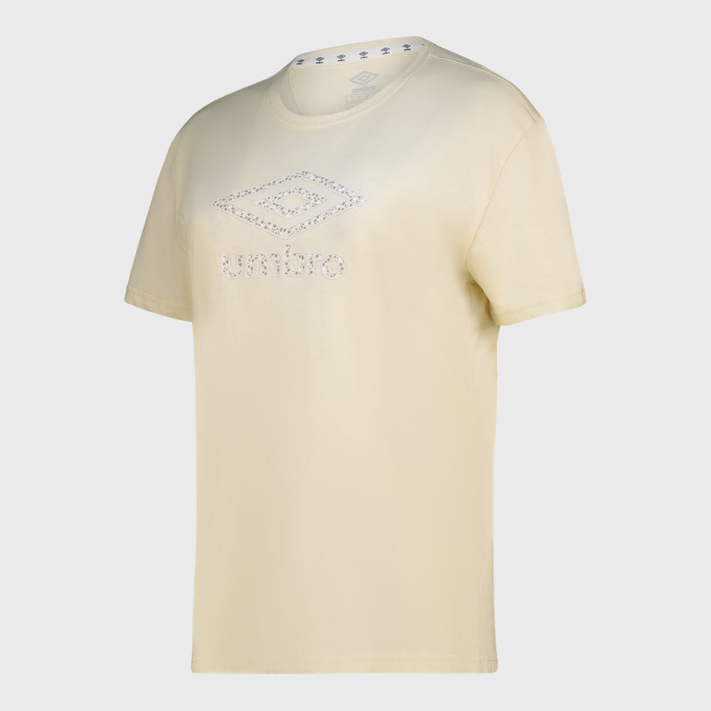 Umbro Womens Ditsy Tee Yellow