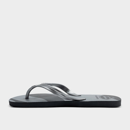 Havaianas Womens Elegance Print Thong Sandals Grey