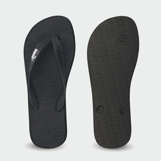 Puma Mens Round Flip Embossed Black