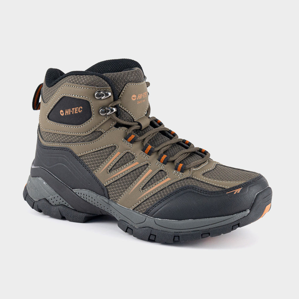 Hi-Tec Mens Grand Canaria Outdoor Shoes Brown