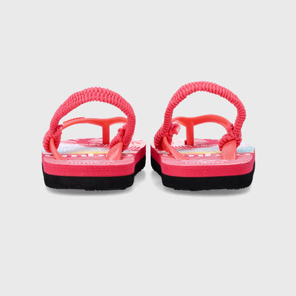 Umbro Girls Tropical Leaf Sandals Pink