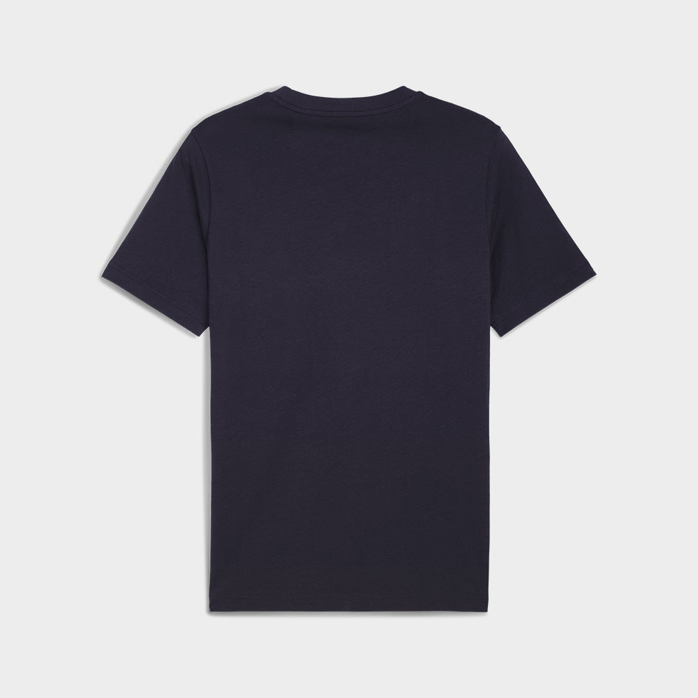 Puma Mens Graphic Box Tee Navy