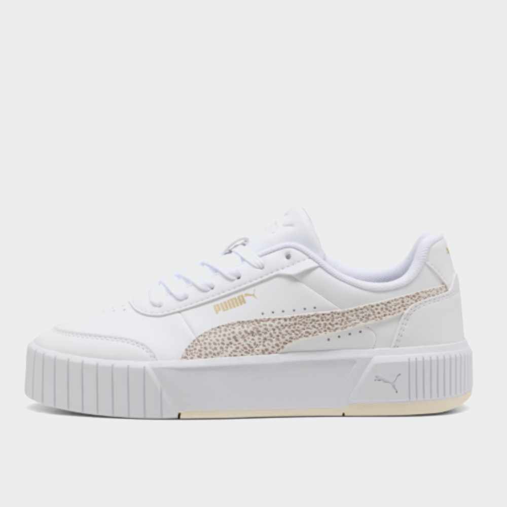 Puma Womens Carina Mia Top Cat Sneakers White