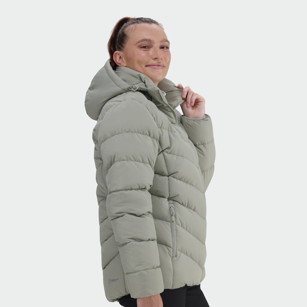 Hi-Tec Womens Lily Puffer Green