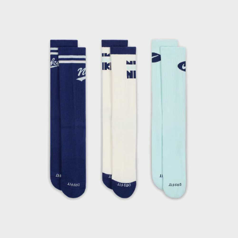 NIKE EVERYDAY PLUS SOCK BLACK