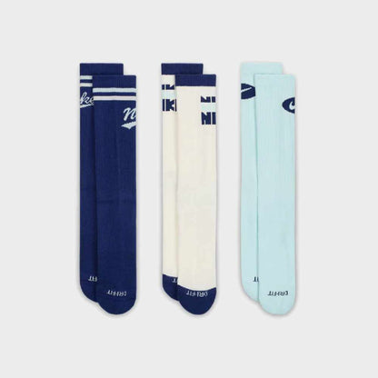 NIKE EVERYDAY PLUS SOCK BLACK