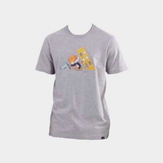 Adidas Mens Skate Tee Grey
