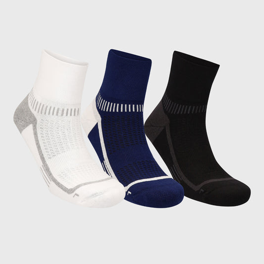 UMBRO Running ankle socks pack of 3 BLACK