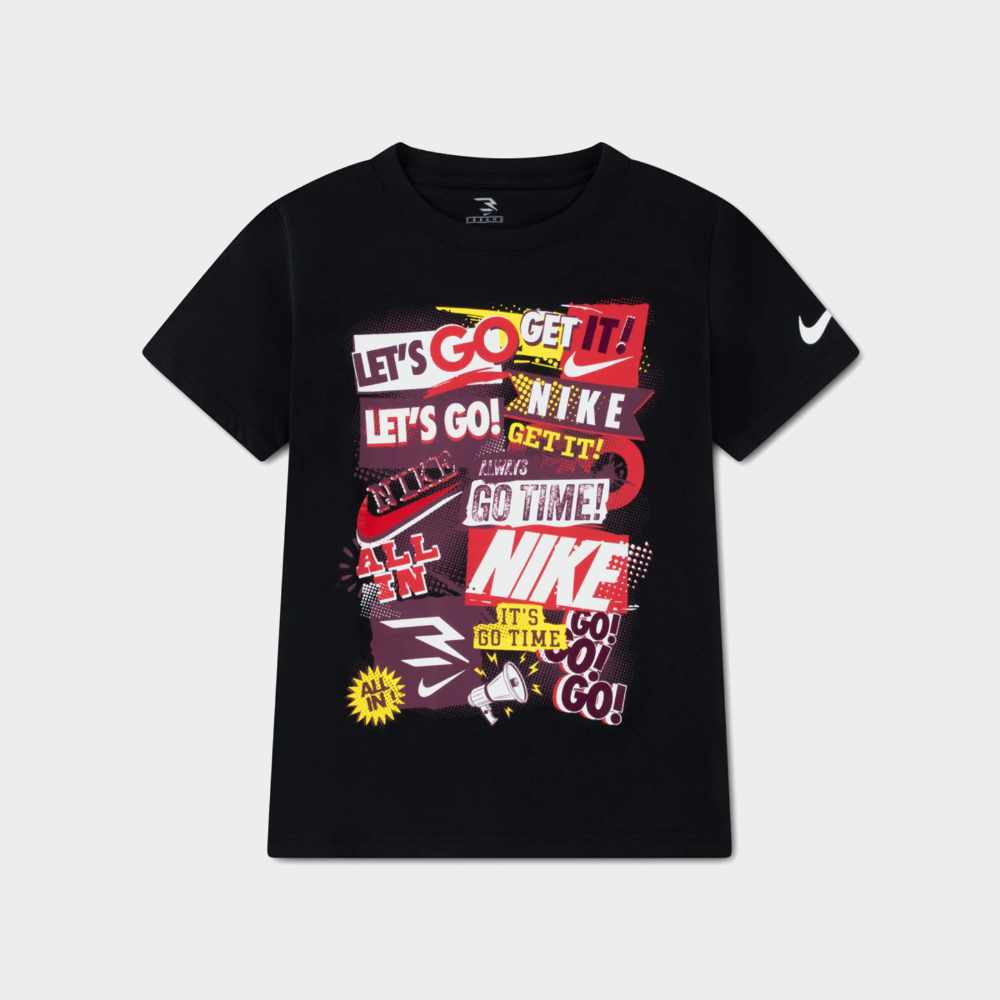 Nike Mens Collage Tee Black