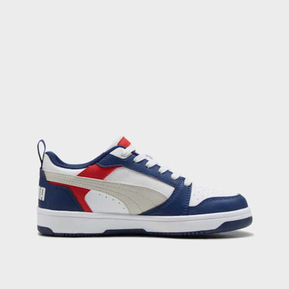Puma Mens Rebound V6 Low Sneakers White