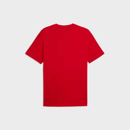 Puma Mens Graphic Puma Tee Red