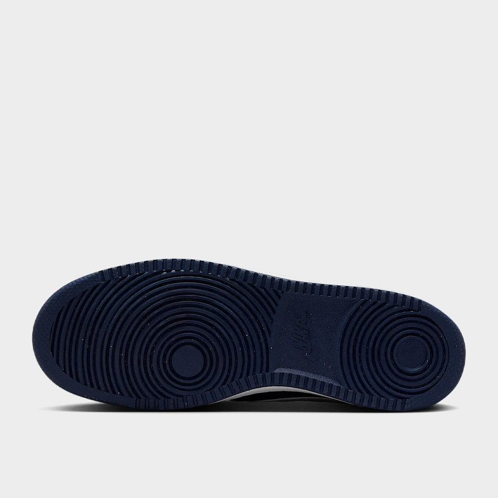 Nike Mens Court Vision Low Sneakers Navy
