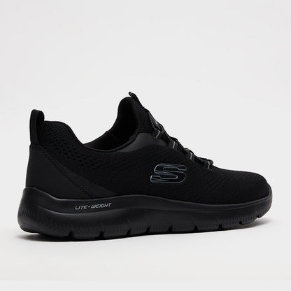 Skechers Mens Summits Sneakers Black