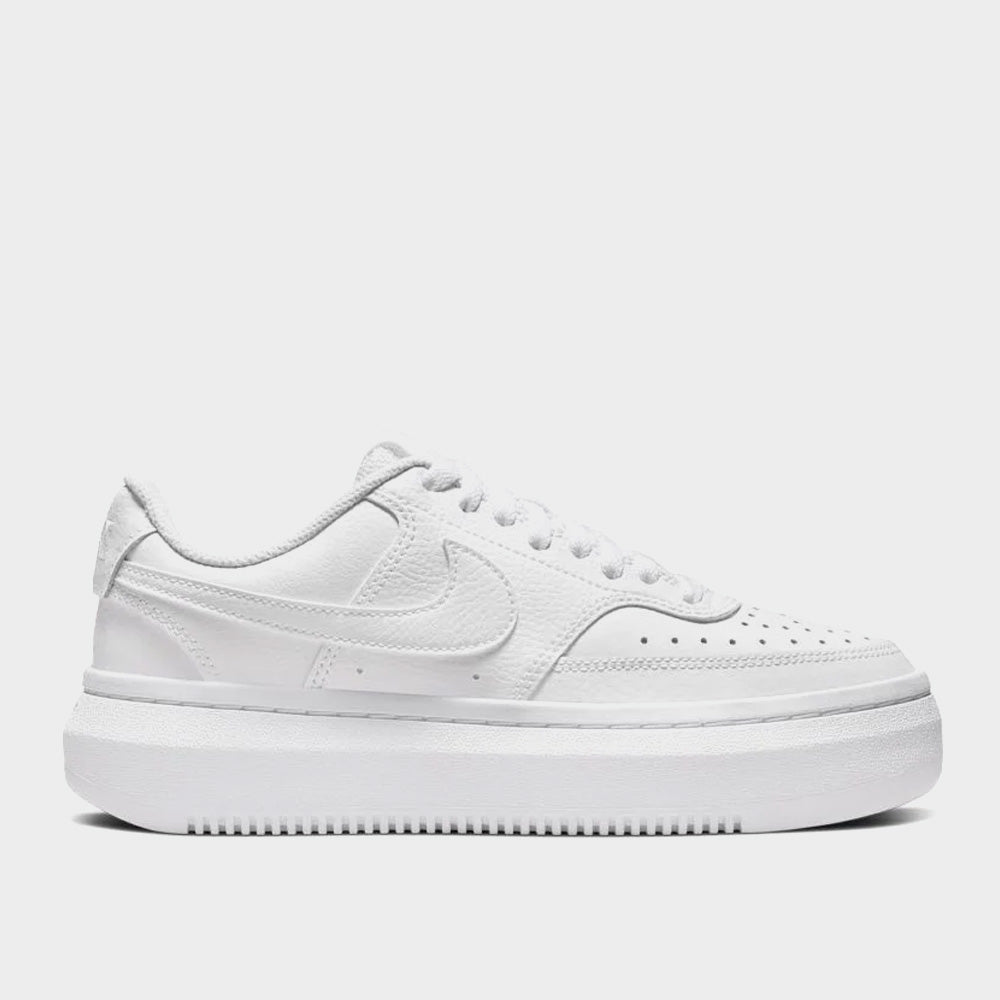 Nike Womens Court Vision Alta Leather Sneakers White