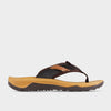 Hi-Tec Mens Atlas Husk Leather Thong Sandals Brown