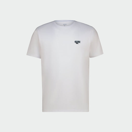 Hi-Tec Mens Basic Logo Tee White
