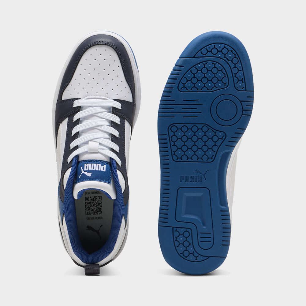 Puma Mens Rebound V6 Low sneakers Blue