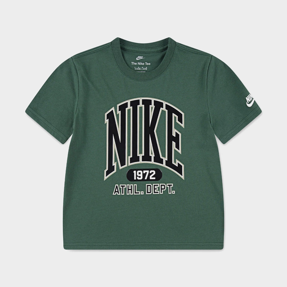 Nike Boys Giant Varsity Tee Green