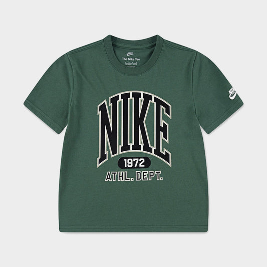 Nike Boys Giant Varsity Tee Green