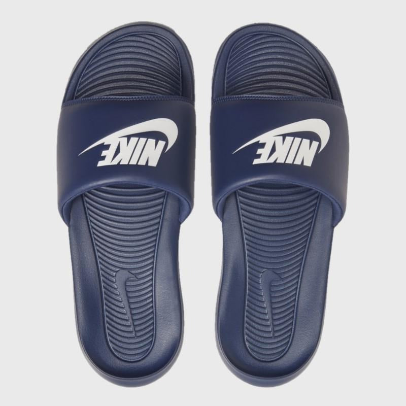 Nike Mens Victori One Slides Navy