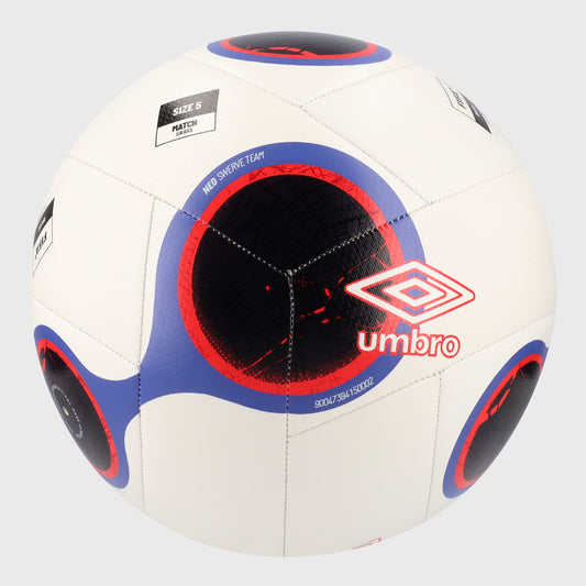 UMBRO Neo Swerve Team Size 5 Soccer Ball WHITE