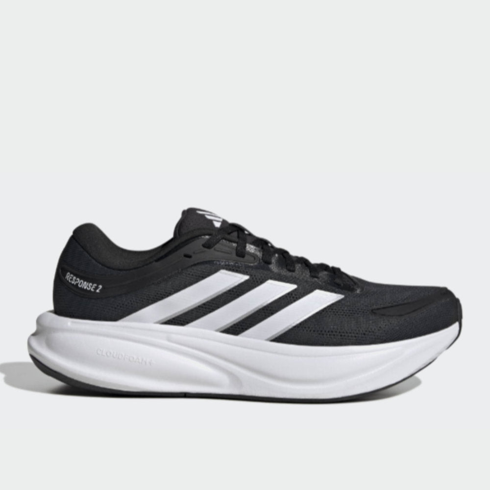 Adidas Mens Response 2 Running Shoes Black
