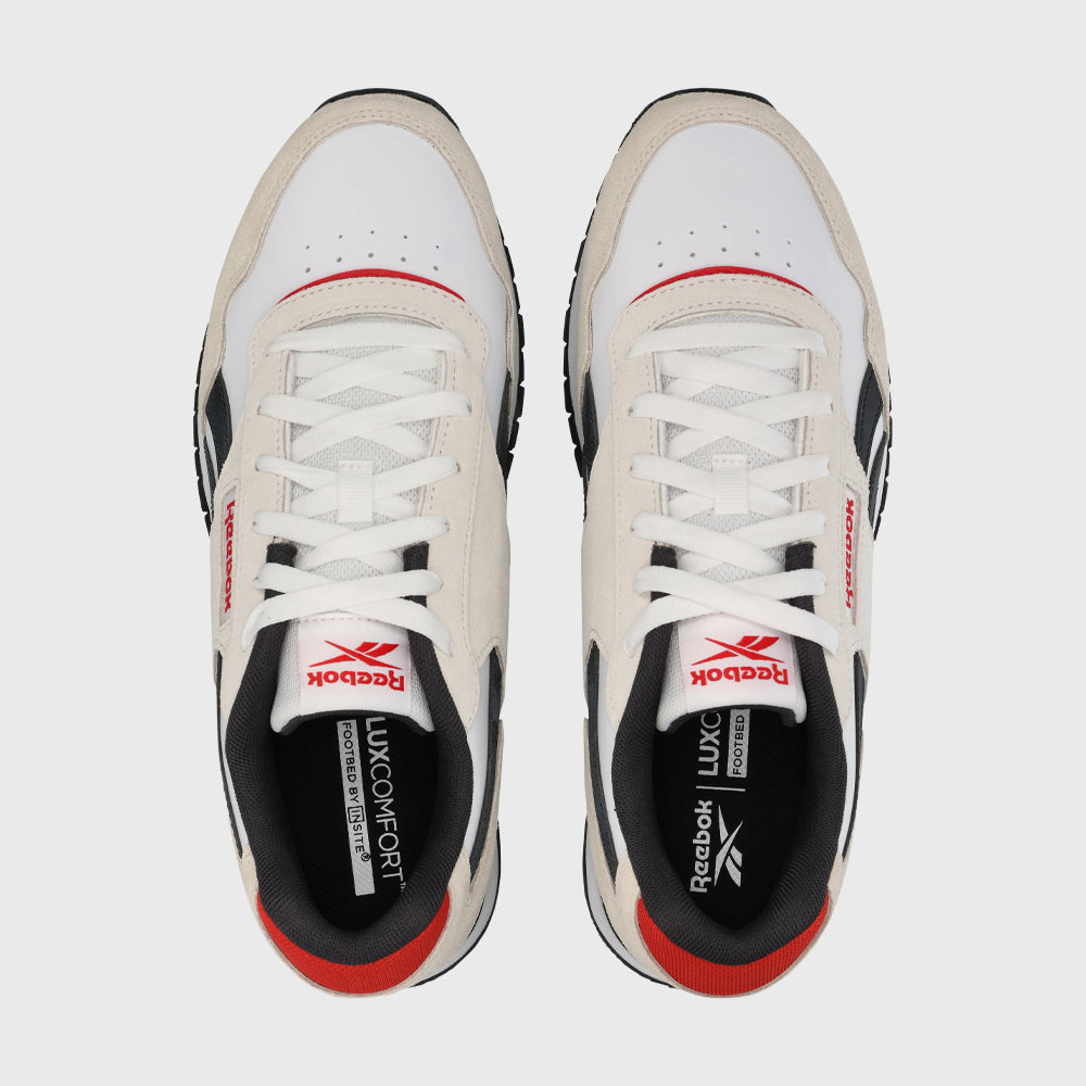Reebok Mens Glide Sneakers White