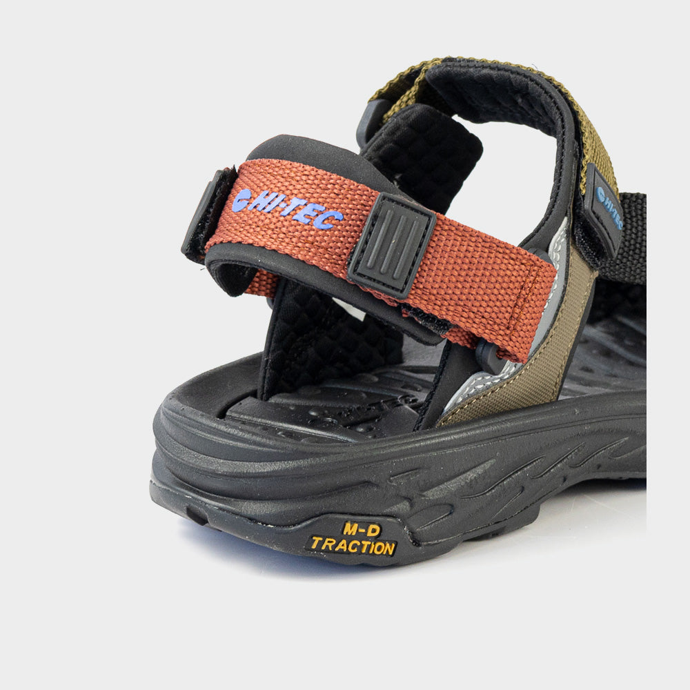 Hi-Tec Mens Ula Raft Sandals Black