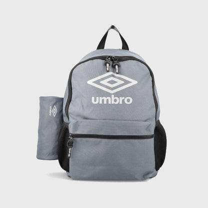 Umbro Back to School Backpack Set Grey