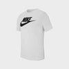 NIKE WOMENS CLUB SS ICON FUTURA TEE WHITE