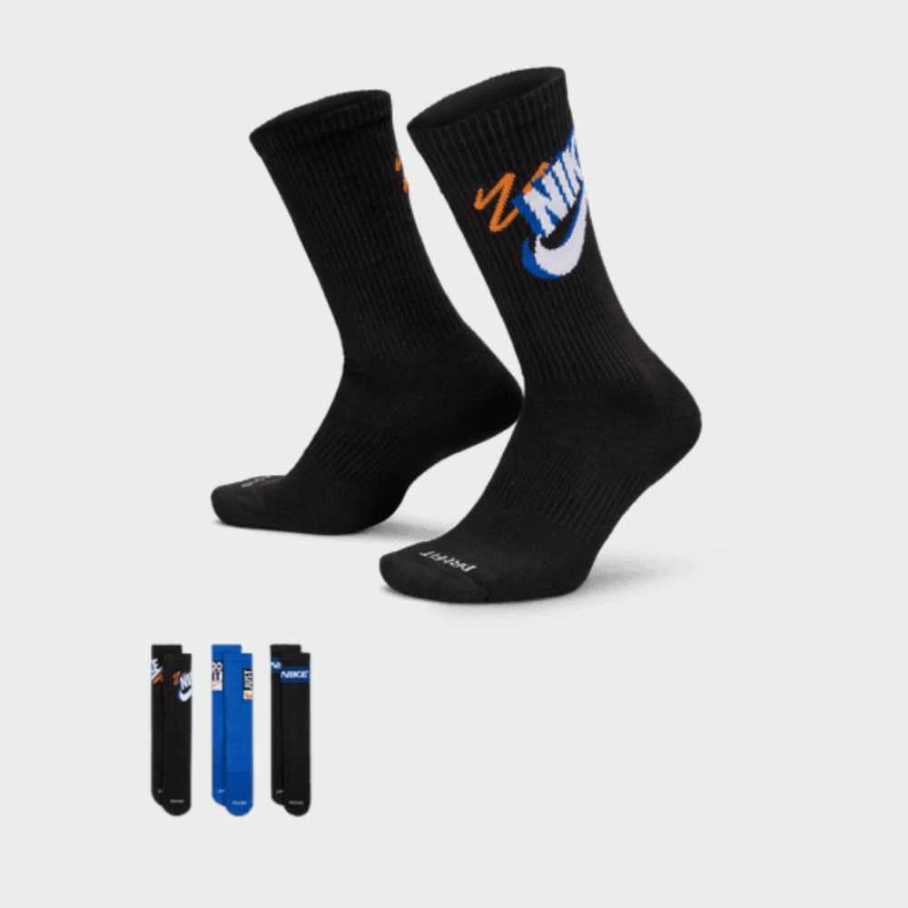 Nike Unisex Everyday Plus Sock Black