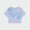 Nike Girls Lace It Up Boxy Tee Purple