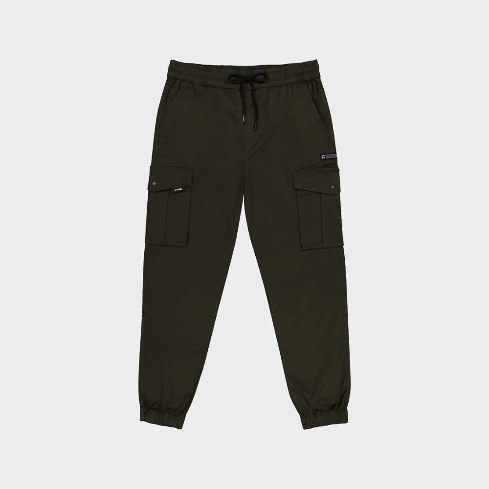Code Mens Woven Jogger Green