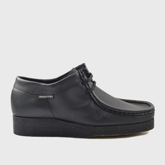 GRASSHOPPER MENS SofTee Moccasins BLACK