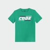 Code Mens Racing 2 Col Graphic Tee Green