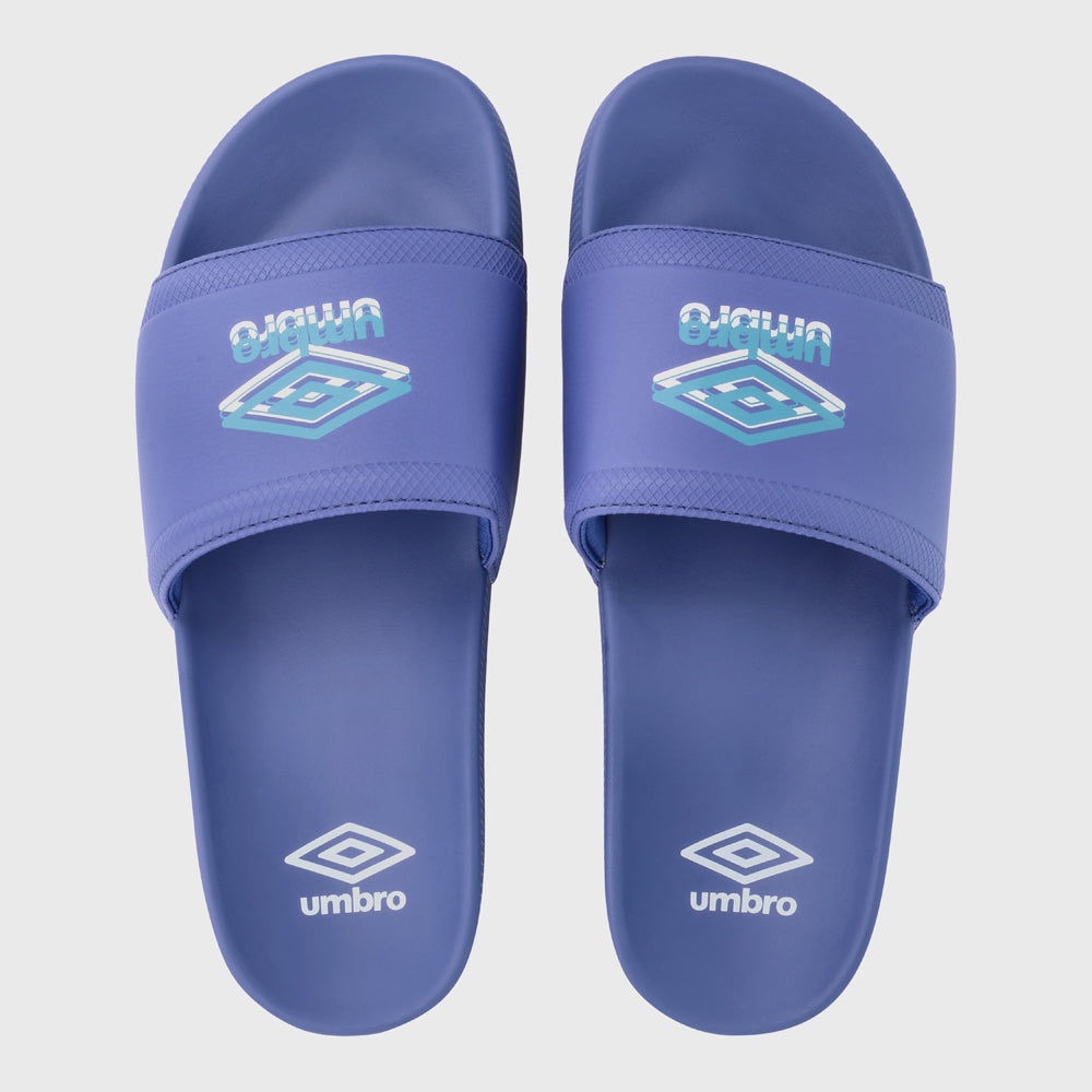 Umbro Mens Squeeze Me Comfort Slides Blue