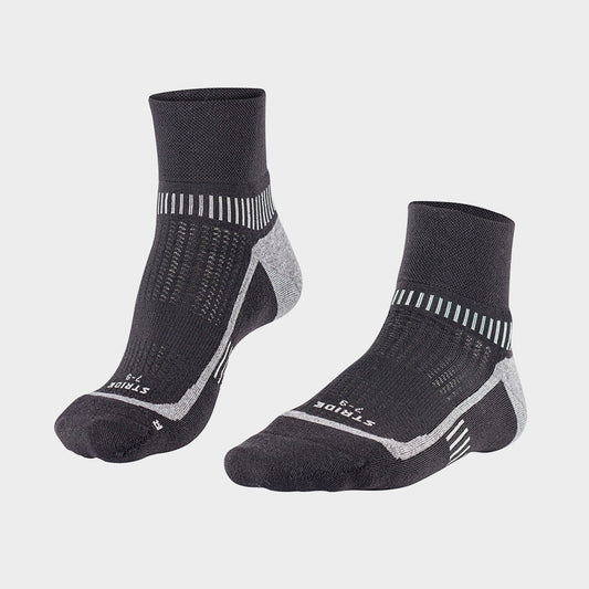 FALKE Stride Anklet Running Socks BLACK