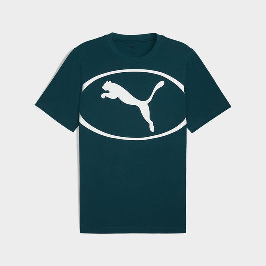 PUMA MENS Sport Graphic Tee GREEN