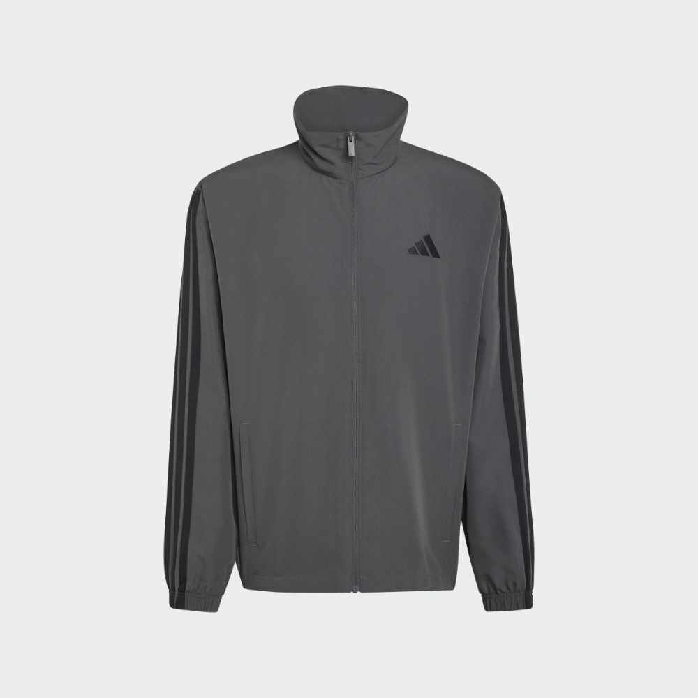 ADIDAS MENS 3Stripe Woven Tracksuit GREY – Tekkie Town