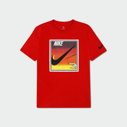 Nike 3Brand Pop Mesh Graphic Tee Red