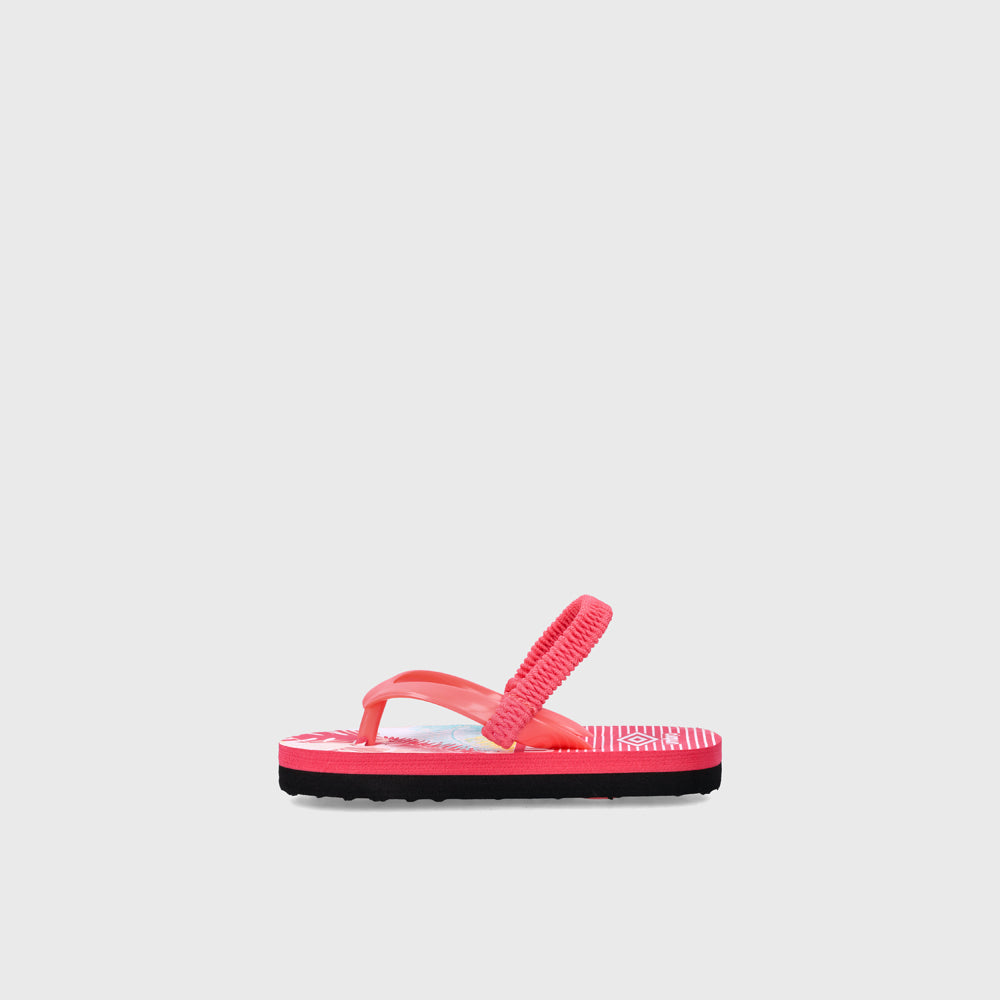 Umbro Infants Tropical Leaf Thong Sandals Pink