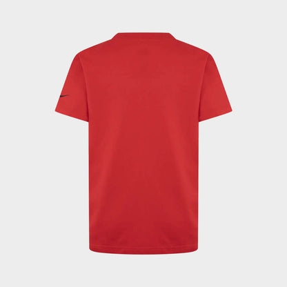 NIKE MENS Fired Up Graffiti Tee RED