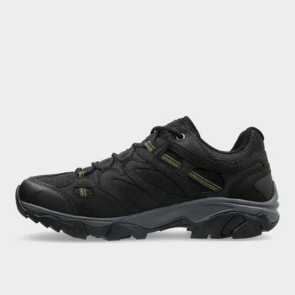 Hi-Tec Mens Ravus Vent Lite Low WP Hiking Shoes Black