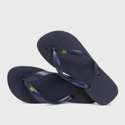 Havaianas Unisex Brazil Thong Sandals Navy