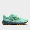 Brooks Womens Cascadia 19 Trail Running Shoes Blue