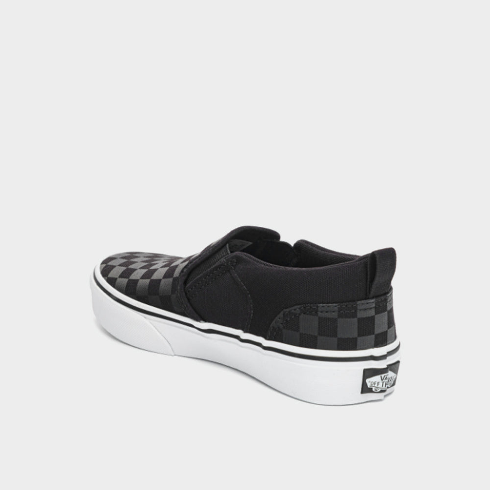 VANS KIDS Asher Checker sneakers GREY