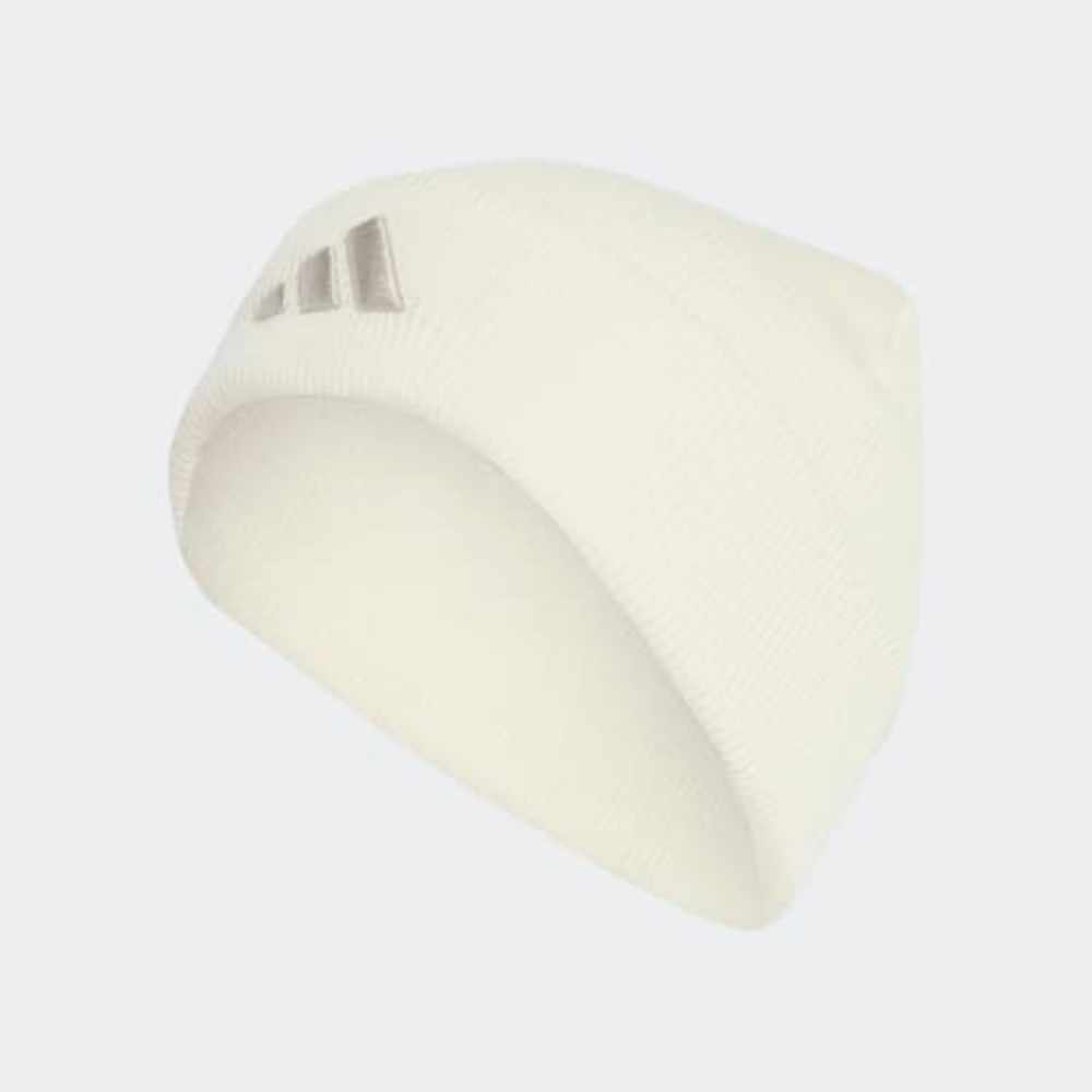 Adidas New Logo Cuff Beanie Beige